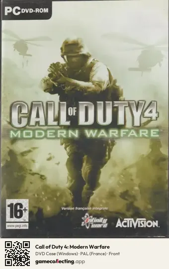 Call of Duty 4: Modern Warfare Computer, France box front