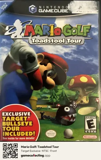Mario Golf: Toadstool Tour Nintendo GameCube, NTSC box front