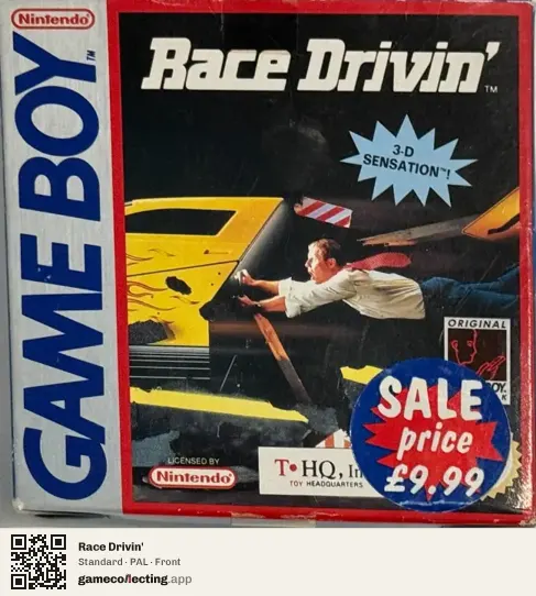 Race Drivin' Game Boy, PAL box front