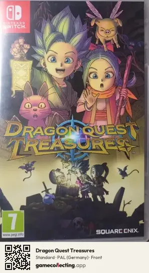 Dragon Quest Treasures Nintendo Switch, Germany box front