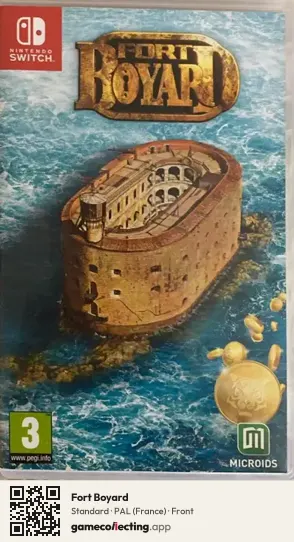 Fort Boyard Nintendo Switch, France box front