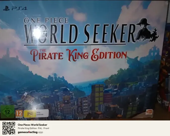 One Piece: World Seeker PlayStation 4, PAL box front