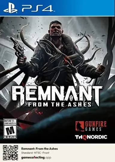 Remnant: From the Ashes PlayStation 4, NTSC box front