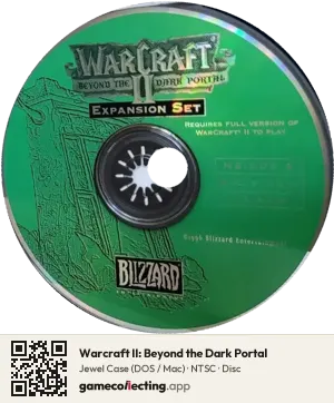 Warcraft II: Beyond the Dark Portal Computer, NTSC disc