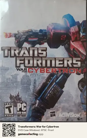 Transformers: War for Cybertron Computer, NTSC box front