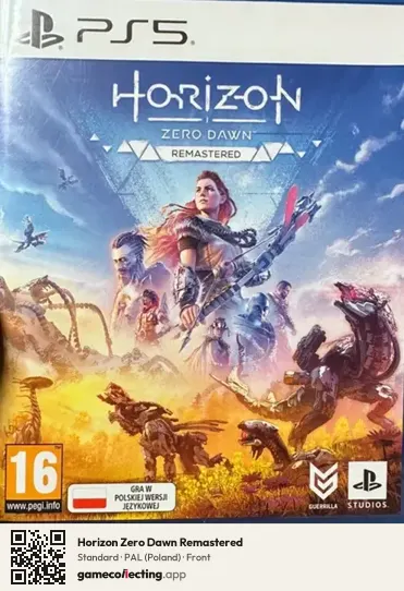 Horizon Zero Dawn Remastered PlayStation 5, Poland box front