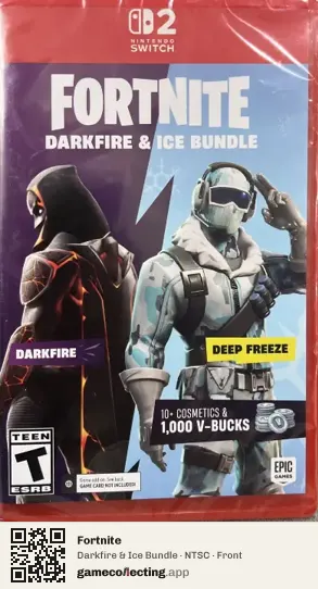 Fortnite Nintendo Switch 2, NTSC box front