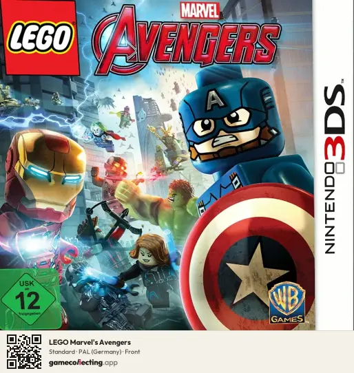 LEGO Marvel's Avengers Nintendo 3DS, Germany box front