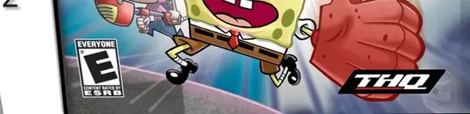 Nicktoons Unite!, the ESRB box on its front