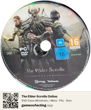 The Elder Scrolls Online Computer, PAL disc