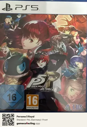 Persona 5 Royal PlayStation 5, Germany box front