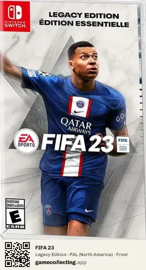 FIFA 23 Nintendo Switch, North America box front