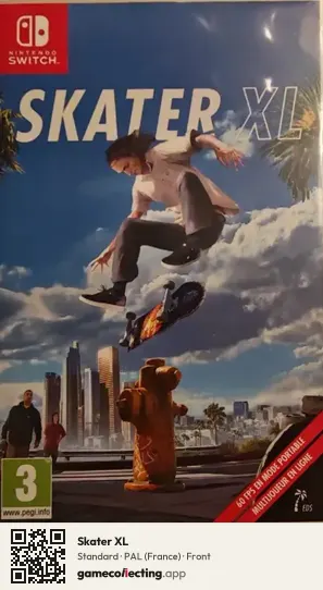 Skater XL Nintendo Switch, France box front