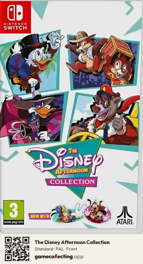 The Disney Afternoon Collection Nintendo Switch, PAL box front