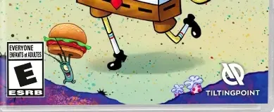SpongeBob SquarePants: Krusty Cook-Off, the ESRB box on its front