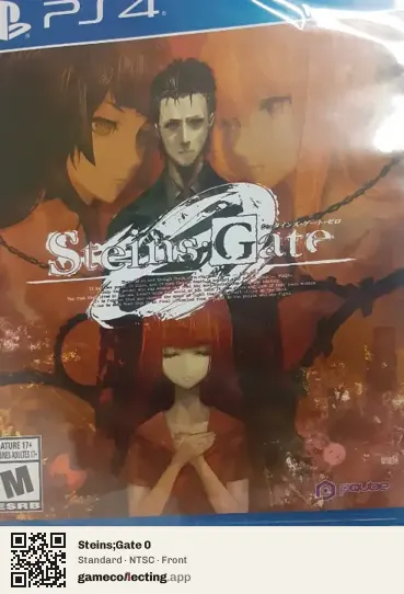 Steins;Gate 0 PlayStation 4, NTSC box front