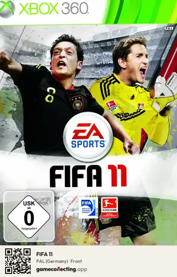 FIFA 11 Xbox 360, Germany box front