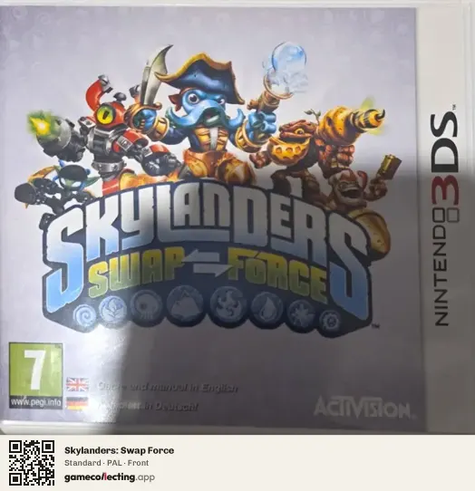 Skylanders: Swap Force Nintendo 3DS, PAL box front
