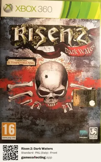 Risen 2: Dark Waters Xbox 360, Italy box front