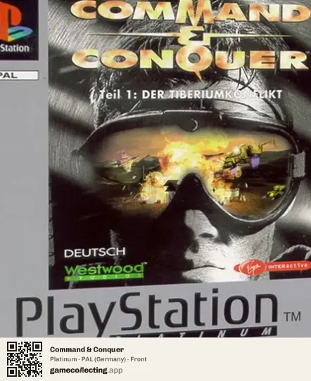 Command & Conquer PlayStation, Germany box front