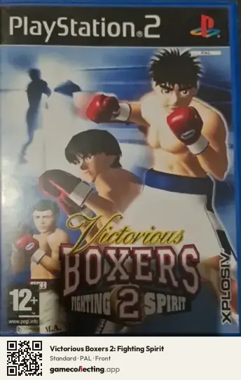 Victorious Boxers 2: Fighting Spirit PlayStation 2, PAL box front