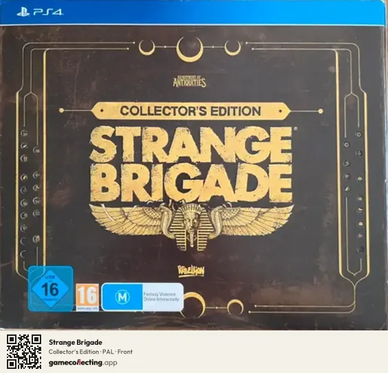 Strange Brigade PlayStation 4, PAL box front