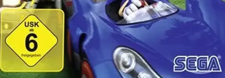 Sonic & Sega All-Stars Racing, the USK square on its front