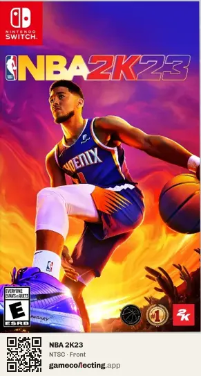NBA 2K23 Nintendo Switch, NTSC box front