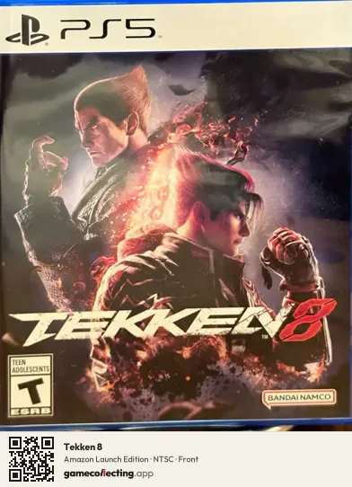 Tekken 8 PlayStation 5, NTSC box front