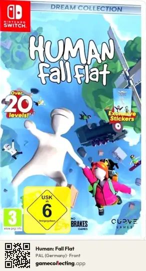 Human: Fall Flat Nintendo Switch, Germany box front