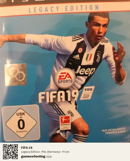FIFA 19 PlayStation 3, Germany box front