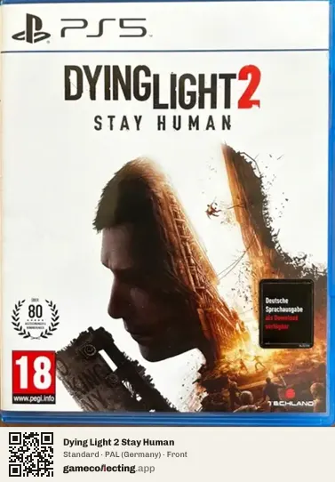 Dying Light 2 Stay Human PlayStation 5, Germany box front