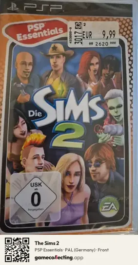 The Sims 2 PlayStation Portable, Germany box front