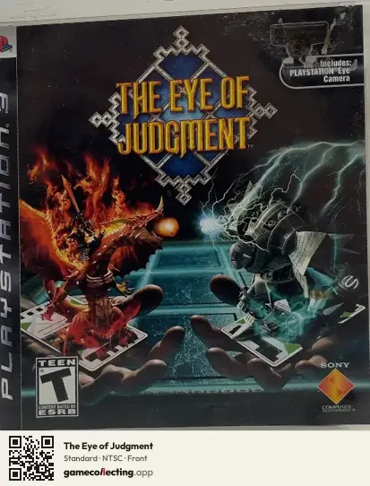 The Eye of Judgment PlayStation 3, NTSC box front
