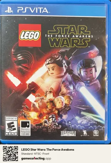 LEGO Star Wars: The Force Awakens PlayStation Vita, NTSC box front