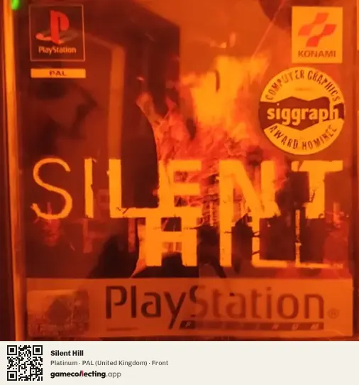 Silent Hill PlayStation, United Kingdom box front