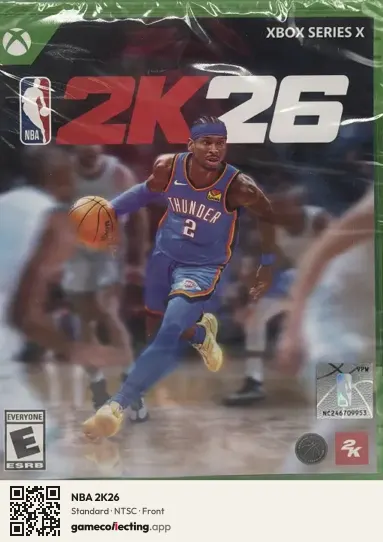 NBA 2K26 Xbox Series X, NTSC box front