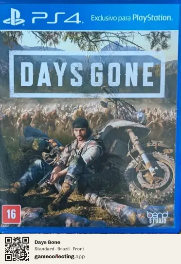 Days Gone PlayStation 4, Brazil box front