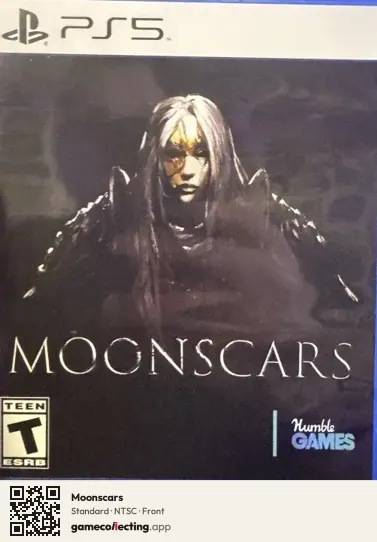 Moonscars PlayStation 5, NTSC box front