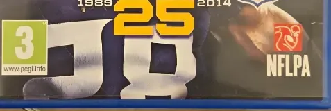 EA Sports Madden NFL 25, the PEGI square on its front