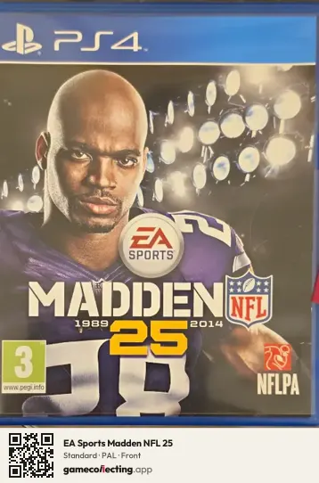 EA Sports Madden NFL 25 PlayStation 4, PAL box front