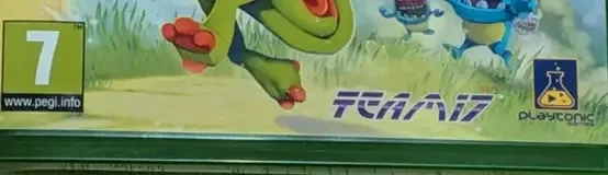 Yooka-Laylee, the USK square on its front