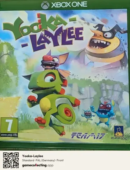 Yooka-Laylee Xbox One, Germany box front