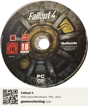 Fallout 4 Computer, PAL disc