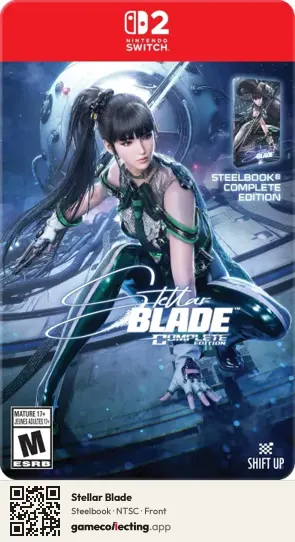 Stellar Blade Nintendo Switch 2, NTSC box front