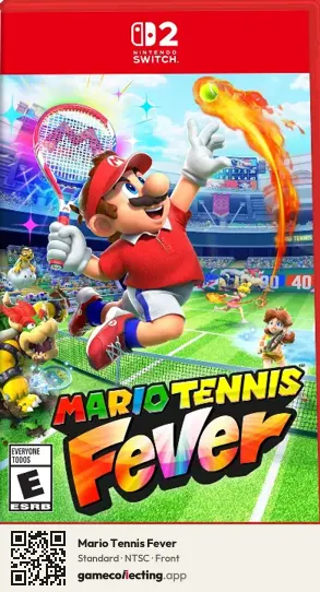 Mario Tennis Fever Nintendo Switch 2, NTSC box front