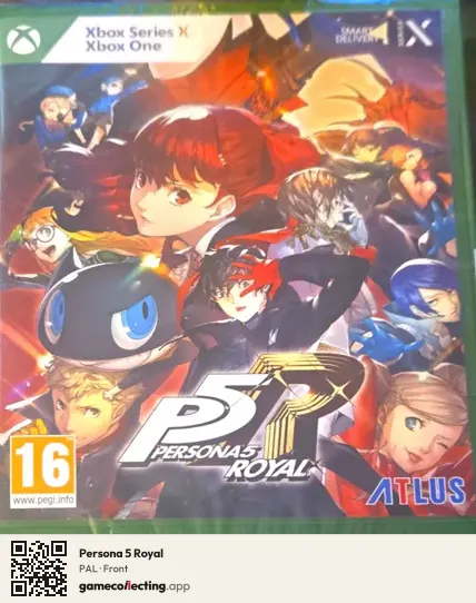 Persona 5 Royal Xbox Series X, PAL box front
