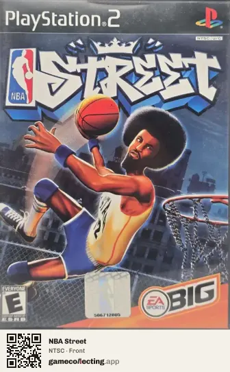 NBA Street PlayStation 2, NTSC box front