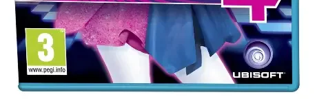Just Dance 4, the PEGI square on its front