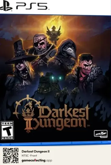 Darkest Dungeon II PlayStation 5, NTSC box front